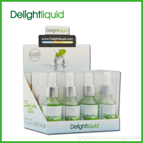 ODM Factory Top Quality Mint Flavor 15ml Glass Bottle E-Juice